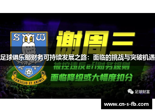 足球俱乐部财务可持续发展之路：面临的挑战与突破机遇